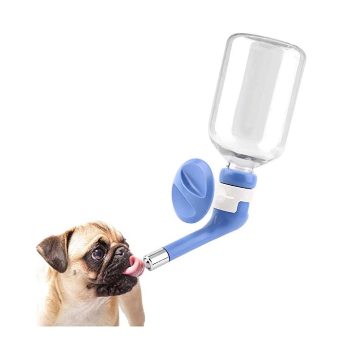 250/500ML No Drip Water Bottle Best s Wire Cage Dispenser Waterer Leak-Proof Nozzle Pets Crate Drinker Bunny Rabbits - Blue - 250ML