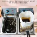 Oil Filter Paper Bag Commercial Use Butter Hamburger Shop Food Grade Oil Filter Fuel-Saving Heat Resistant Device Kitchen Paper. 