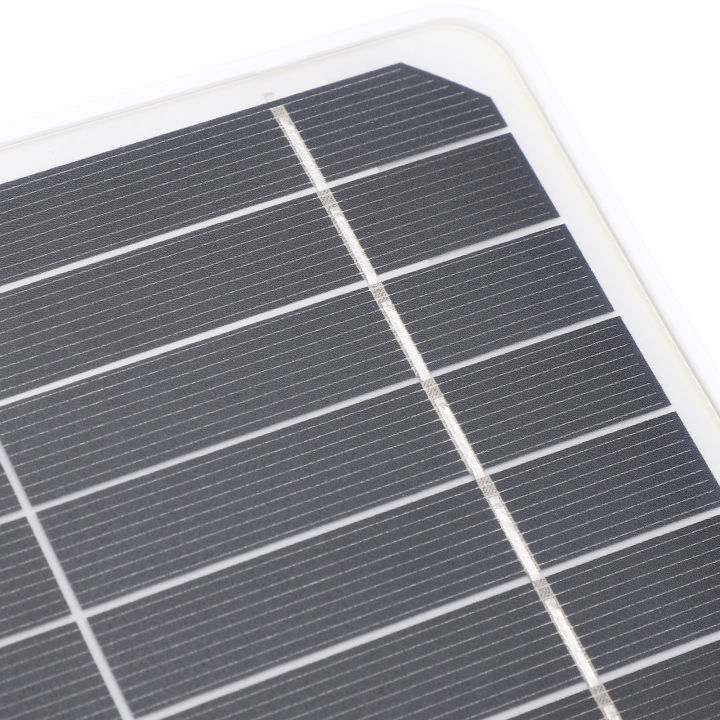 Camping%20Solar%20Charger%20Dual%20USB%20Ports%2020W%20Solar%20Panel%20with%20Hat%20for%20Fishing%20-%20Image%204