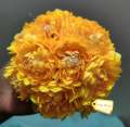 Artificial FLOWER Gorgeous Khopa - Yellow - Hair Band - Hair Band - Crown. 