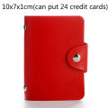 24 Bits Credit Card Holder Business Bank Card Pocket PVC Large Capacity Card Cash Storage Clip Organizer Case Wallet Cardholder. 