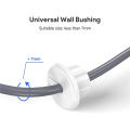 Wall Bushing Set Kit for Dishy Ethernet Cable, Cable Routing Kit Wall Hole Feed Through Cable Bushing Set 2Pcs.
