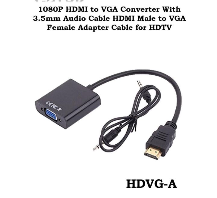 HDMI%20to%20VGA%20Adapter%20Converter%20with%20Sound%20Cable%20**BLACK%20OR%20WHITE**%20-%20Image%206