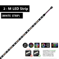 RGB SMD5050 LED Strip Light for Modding PC CASE LED Light Strip 12V 4 PIN GRB Compatible with ASUS Aura Sync Gigabyte RGB Fusion MSI Mystic Light ASRock RGB. 