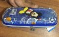 Qitong Micky Mouse blue 3D Pencil Case pencil Box with Compartments - Kids Large Capacity School Supply Organizer Students Stationery Box - Girls Boys Pen Pouch.