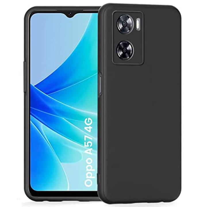 OPPO A57 4G - Soft Premium Silicone Shockproof Camera Bumper Protective Trendy Stylish Back Cover