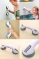 Bathroom & Shower Helping Handle Safety Grip Anti Slip Support Double Locking Handle Safety Cup Absorption.