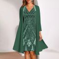 C Womens Deep V Neck Printed Bandage Party Wear Dresses Womens Fashion Casual Summer Maxi Shirt Dresses Summer Dresses.