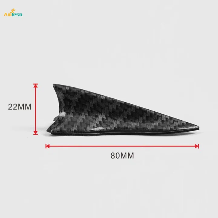 10x%20Carbon%20Fiber%20Generator%20Shark%20Fin%20Spoiler%20Wing%20For%20Auto%20Car%20Roof%20-%20Image%205