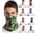 9 in1 Biker Half Face Bandana Fashion mask. 