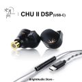 MOONDROP CHU II DSP Dynamic Driver In-Ear Earphone USB-C plug Earbuds High Performance IEM 0.78mm Detachable cable Wired Headset.