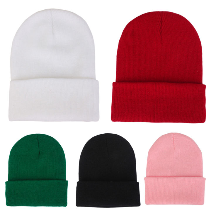 Hat%20Unisex%20Cuffed%20Knit%20Beanie%20-%20Image%203
