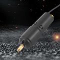 Drill Set Resin Electric Mini Drill with 10pcs Drills Bits for Jewelry DIY Aluminum Products Wood Key Chain Making Resin Casting Molds Black.