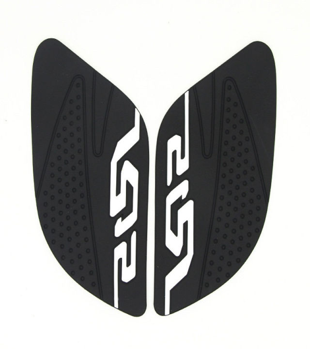 Motorcycle%20Fuel%20Tank%20Pad%20Anti%20Slip%20Protector%20Stickers%20Knee%20Grip%20Side%20Decals%20For%20Yamaha%20R15%20-%20White%20in%20Black%20-%20Image%203