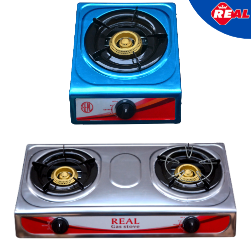 Real SS Gas Stove Single/Double (LPG/LNG)