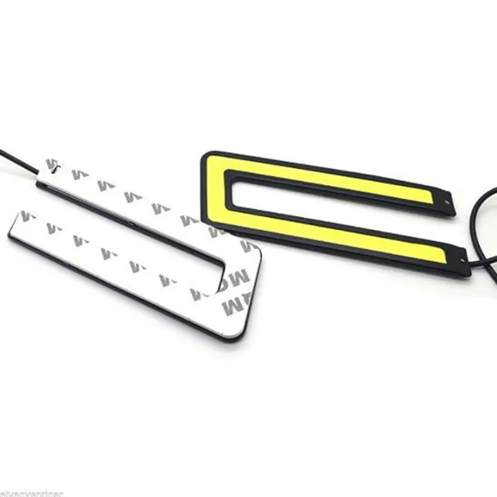 1PC%20U-Shaped%2012V%20LED%20COB%20Car%20Auto%20DRL%20Driving%20Daytime%20Running%20Lamp%20Fog%20Light%20-%20Image%206