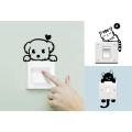 Switch sticker printing removable personality fashion creative wall sticker living room. 