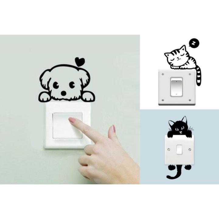 Switch sticker printing removable personality fashion creative wall sticker living room