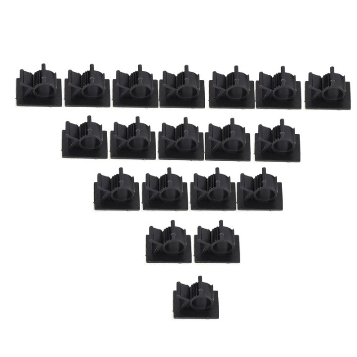 20Pcs%20Black%20Adjustable%20Plastic%20Cable%20Clamps%20Self%20Adhesive%20Car%20Cable%20Clips%20Wire%20Organizer%20-%20Image%202