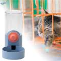 Hanging Automatic Water Dispenser 1L Auto Fill Pet Waterer for Kitten Dogs Blue. 