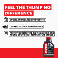 MOTUL 3000 4T Plus Mineral 20W40 Motor-cycle Engine Oil 1 Liter. 