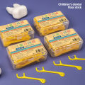 40Pcs/Box Baby Floss Cartoon Plastic Toothpick High Fine Baby Floss Stick Tools. 