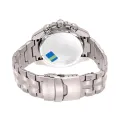 EF-558D-2AV Silver Stainless Steel Chronograph Watch For Men - Royal Blue & Silver. 