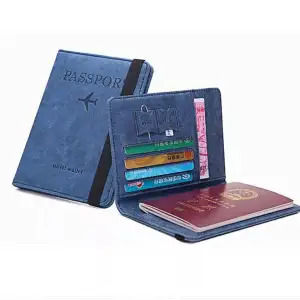 High Quality Transparent Passport Cover & Card Holder For Men/ Women -- My Shopee BD