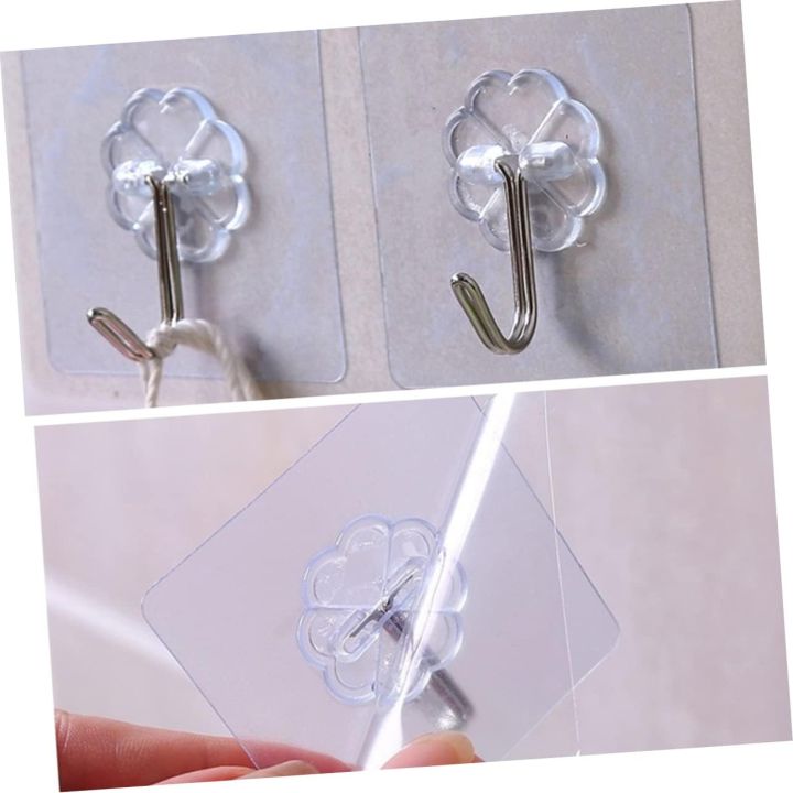Transparent%20Adhesive%20Sticker%20Abs%20Plastic%20+%20Steel%20Hook%20Hanger,%20For%20Home%20-%20Image%205