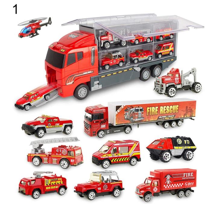 Eneering Car Toys Charming Transport Car Carrier Truck Toy