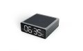VOCOO Small Alarm Clock With Wireless Charger Fast Charging Smart QI Digital LED Electric Wireless Charger Snooze Alarm Clock.