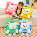 Creative Lay's Potato Chips Pillow, Cartoon Little Beaver Sleeping Pillow, Plush Toy, Cute Bear Doll, Pillow.