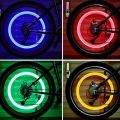LED neon tire wheel gas nozzle valve Light - Wheel stick light for Bike, Bicycle, Car Bicycle bike Wheel Light - Multicolor - cycle accessories Wheel lights for bicycles and bikes.