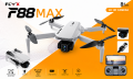 FLH F88 EVO Remote Rotate Camera Duel Battery Drone.
