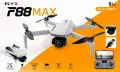 FLH F88 Max Drone Duel Camera Duel Battery Brashless Motor Drone.