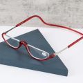 （New）Ultralight Hanging tretch Reading Glae Men Women Trendy Half Frame Len Prebyopic eyeglae Uniex Diopter  1.0 1.5 to 3.0. 