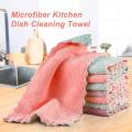 Wela Absorbent Microfiber Cleaning Cloth Hand Washing Cloth Kitchen Dish Towel.