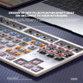 Group Vertical K87 Gaming Keyboard 3-mode Connection Hot Swappable Rgb Backlit Ergonomics Mechanical Keyboard For Laptop Pc.