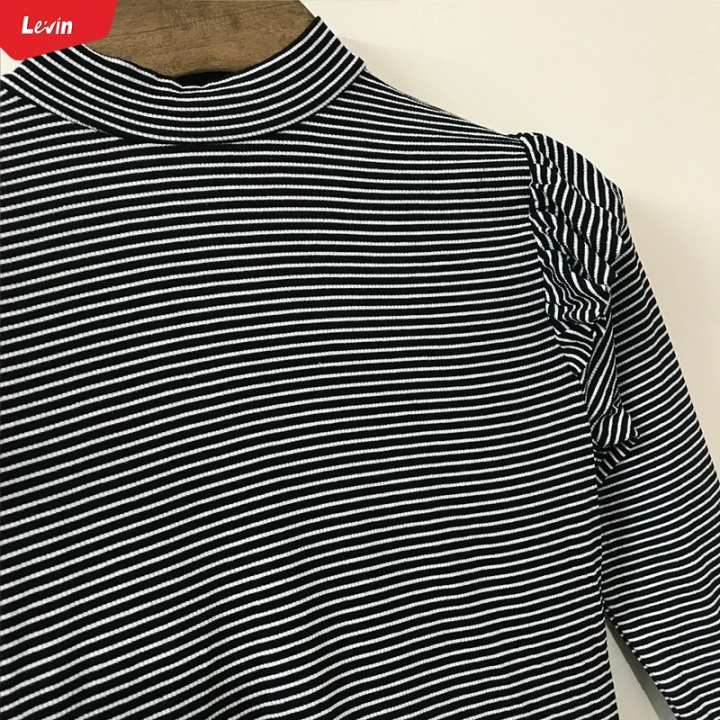 Girls%20Ribbed%20Ruffle%20Trim%20Shoulder%20Mock%20Neck%20Tops%20From%20Levin%20-%20Image%204
