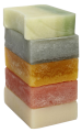 Ikebana Premium  Hand -Made Soap 5 Pc Bundle Pack. (Hand Cut/Uneven/Raw). 