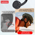 Lenovo X4 Bone Conduction Headphones Wireless Bluetooth 5.0 Earphone Outdoor Sports Headset Waterproof Hands-free with Microphone. 