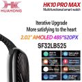 HK10 Pro Max Original SmartWatch Series10 46mm Amoled Music Health monitoring Fitness Tracker 3D Menu Gravity Sensing Smart Watch.