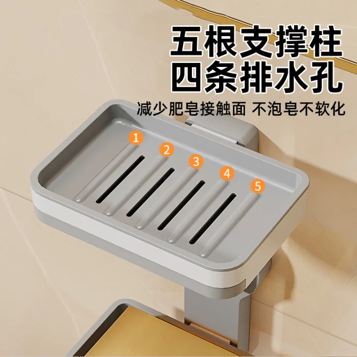 Dongfang%20Liangjie%202024%20New%20Vacuum%20Suction%20Cup%20Soap%20Tray%20Home%20Bathroom%20Wall%20Mounted%20Non-Punch%20Double%20-%20Image%203