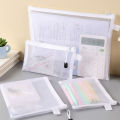 A4 A5 A6 B6 Nylon Mesh File Bag Transparent Zipper Test Paper Information Bag Office Student Pen Bag Toothbrush Bag Exam Bag Qingyue. 