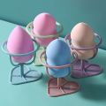 Make Up Puff Shelf Puff Storage Rack Sponge Drying Stand Holder Drying Rack Heart-shaped Base Makeup Egg Bracket Puff Bracket Luolong. 