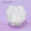 Women Teen Girls Disposable Thin Ultra-Soft Menstrual Period Diaper Pads Panties Sanitary Pants - 15 PCS.