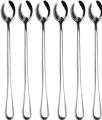 6 Pcs Of Long Handle Spoon Set/Steel Long Pickle Tea Spoon. 