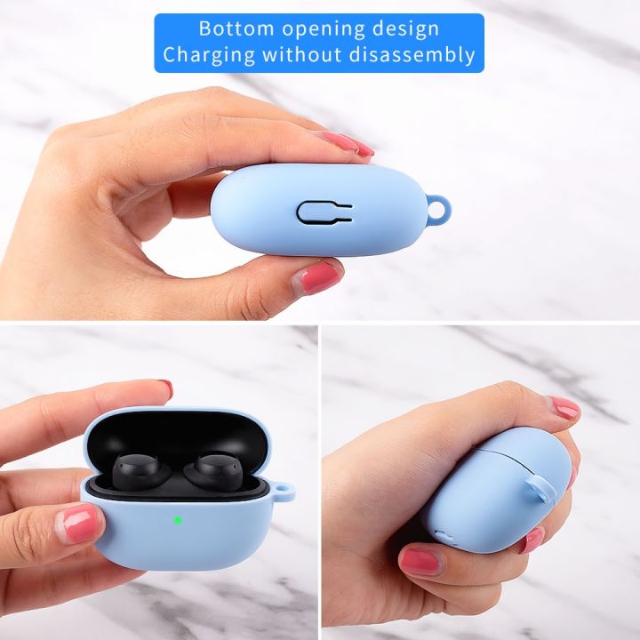 For%20Xiaomi%20Redmi%20Buds%203%20Lite%20Silicone%20Earphone%20Protective%20Case%20with%20Hook%20-%20Image%205