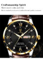 Go AwayA Go POEDAGAR New Men's Watches Waterproof Luminous Dual Calendar Men's Watches Ultra Thin Leather Quartz Watches Men Business Casual Wrist Watches. 