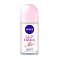 50 ml NIVEA pearl & beauty Deodorant Roll on International Germany product used for female. 